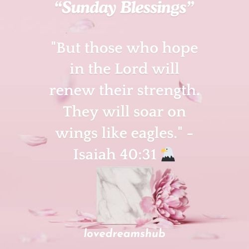 Sunday Blessing Mornings