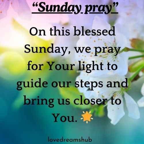 Sunday Blessing Mornings