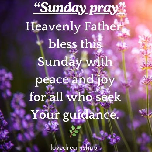 Sunday Blessing Mornings