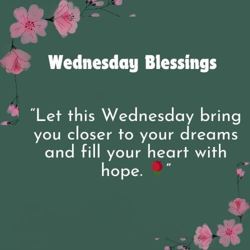 Wednesday Blessings