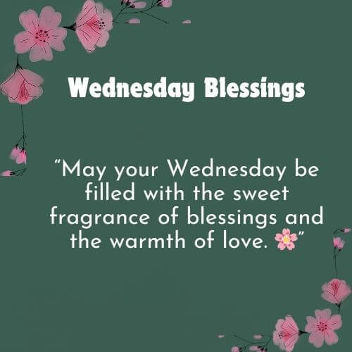 Wednesday Blessings