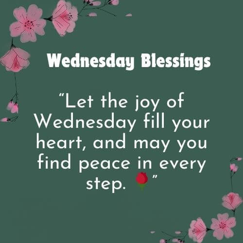 Wednesday Blessings