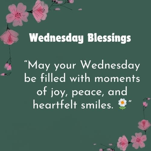 Wednesday Blessings