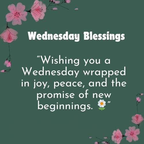 Wednesday Blessings