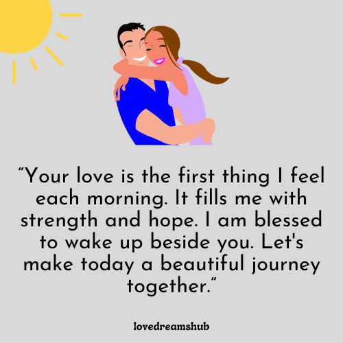 Deep Love Good Morning Messages for My Wife