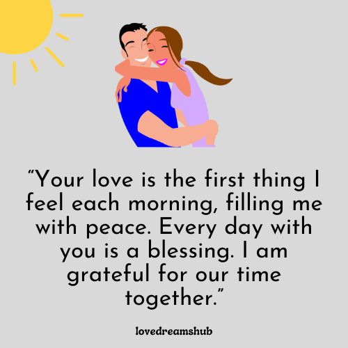 Deep Love Good Morning Messages for My Wife