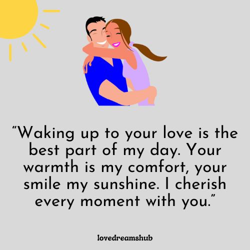 Deep Love Good Morning Messages for My Wife